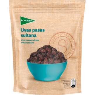 Uvas Passas Sultanas embalagem 195 g - El Corte Inglés