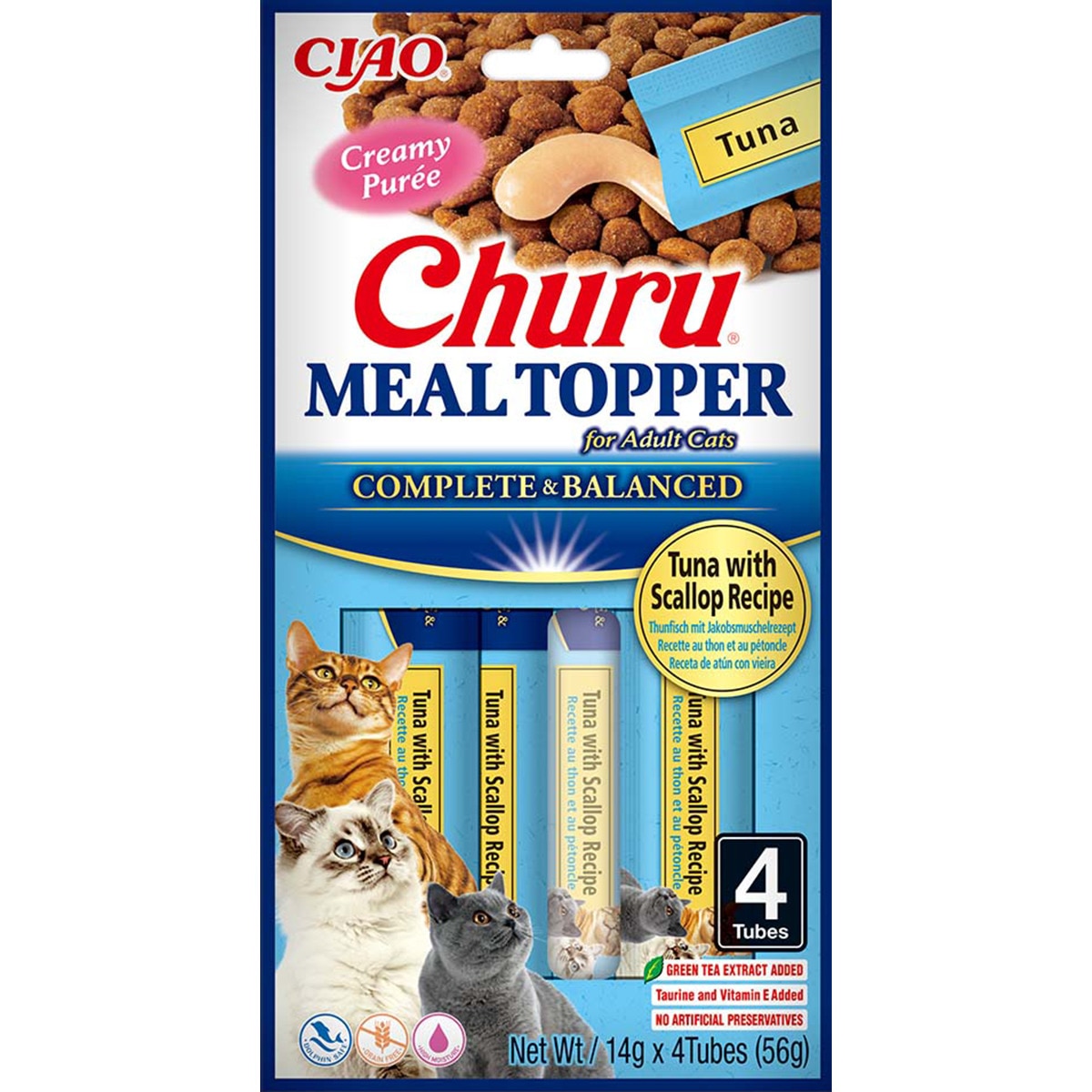 Dog Topper de Frango com Salmão 4X14 g 1 embalagem