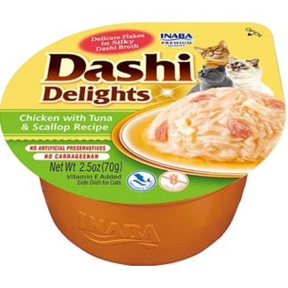 Sopa Dashi de Frango, Atum e Vieira embalagem 70 g - Churu