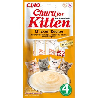 Puré para Gato de Frango 4X14 g - Churu