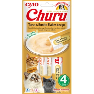 Puré de Atum e Marisco 4X14 g embalagem 14 g - Churu