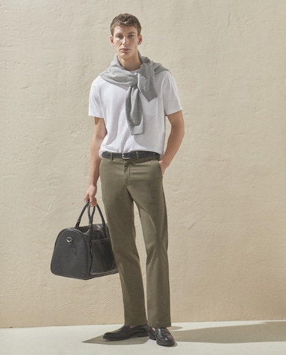 Imagen 0 de Pantalón hombre de sport, regular algodón elastómero