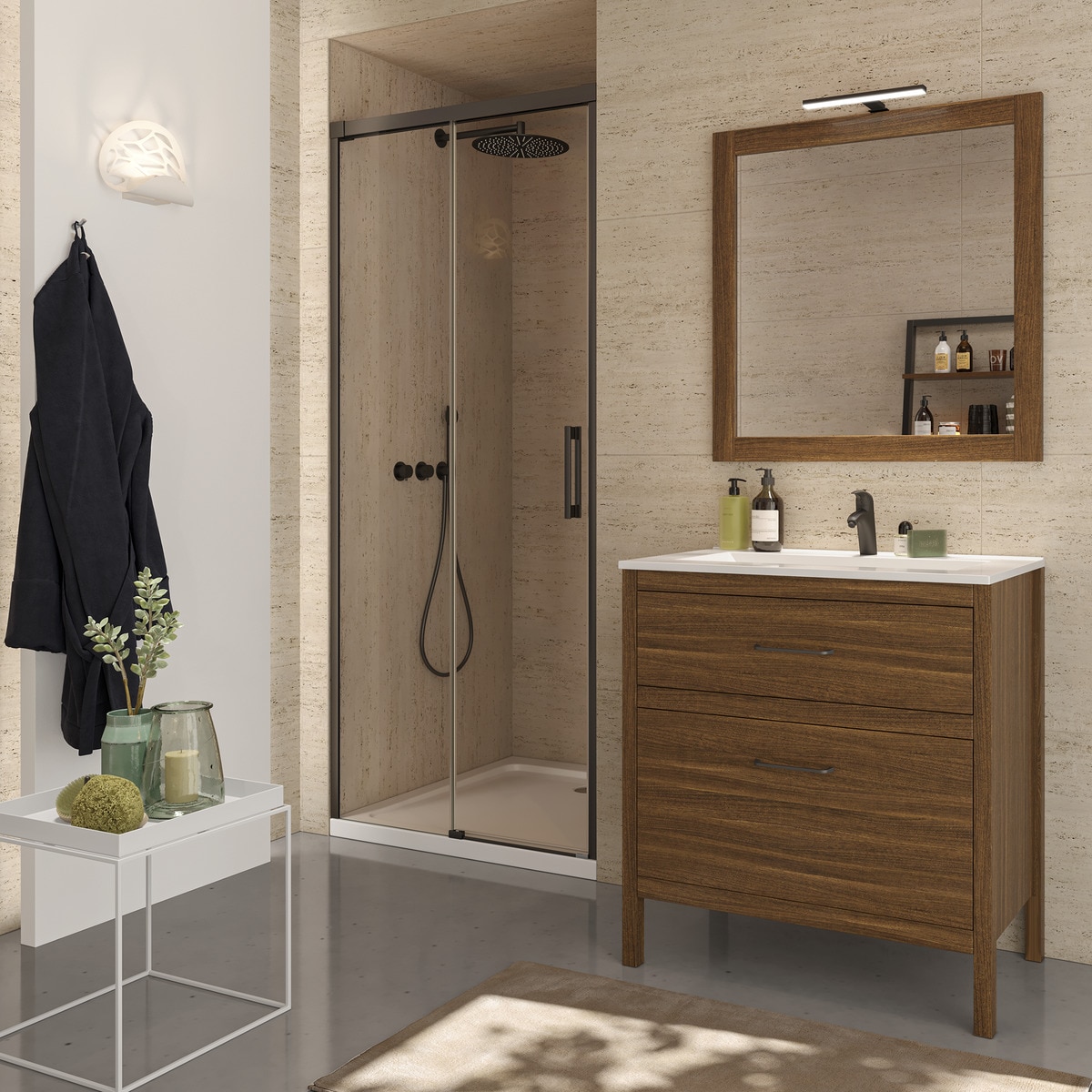 Espelho Zeus Branco Patinado-3