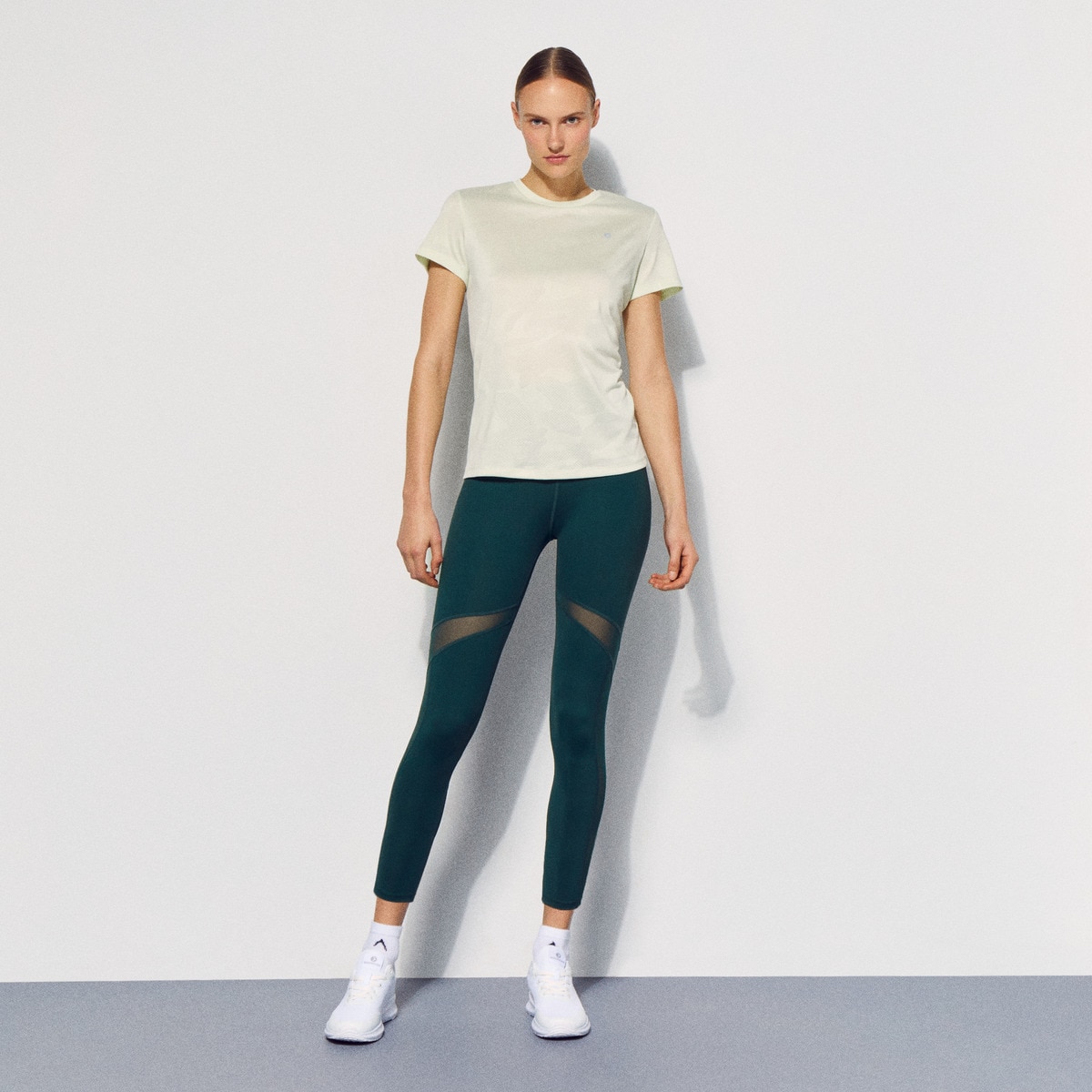 T-shirt de Running de Mulher 510 Verde Claro-2