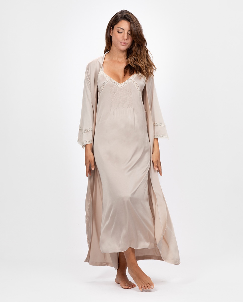 Robe de mulher Natural-1