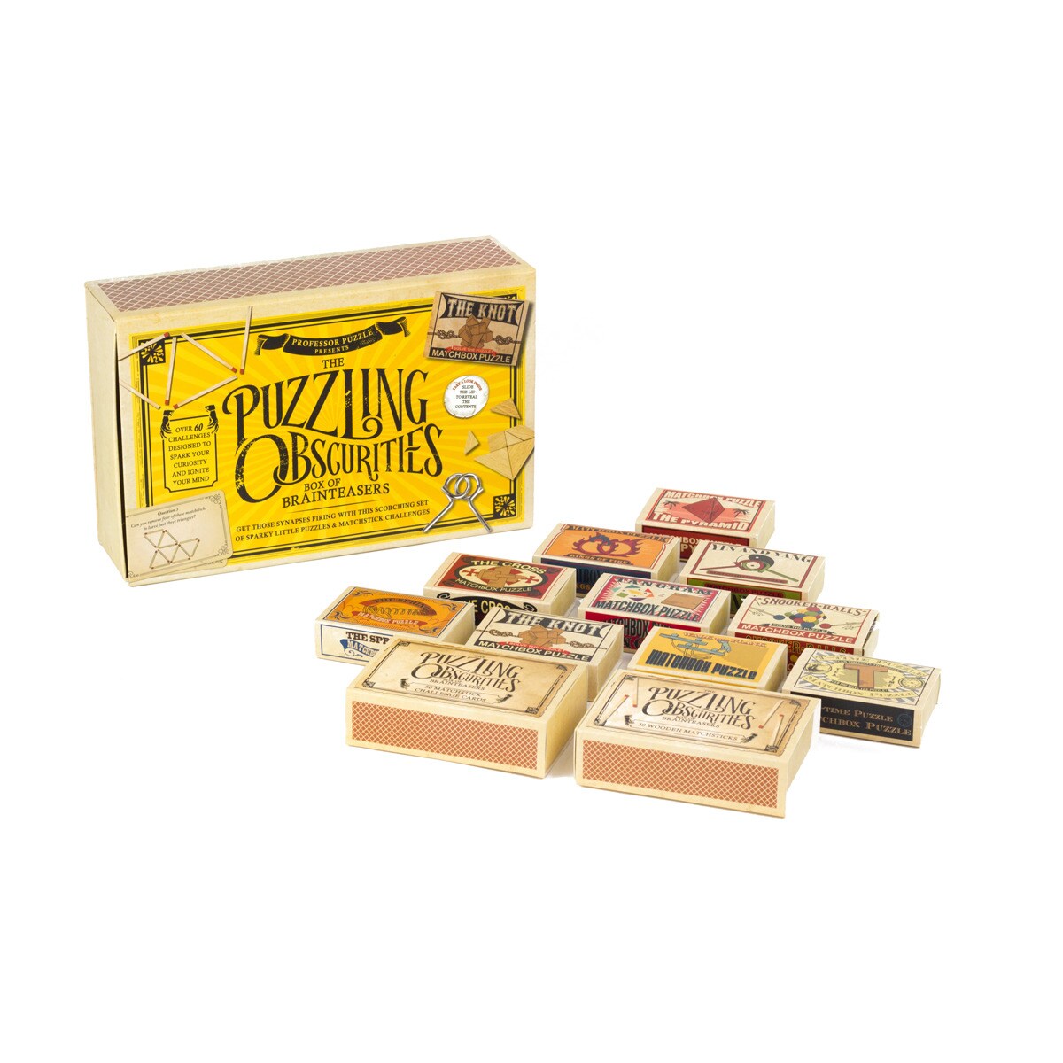 Set de rompecabeza Professor Puzzle Puzzling Obscurities 6