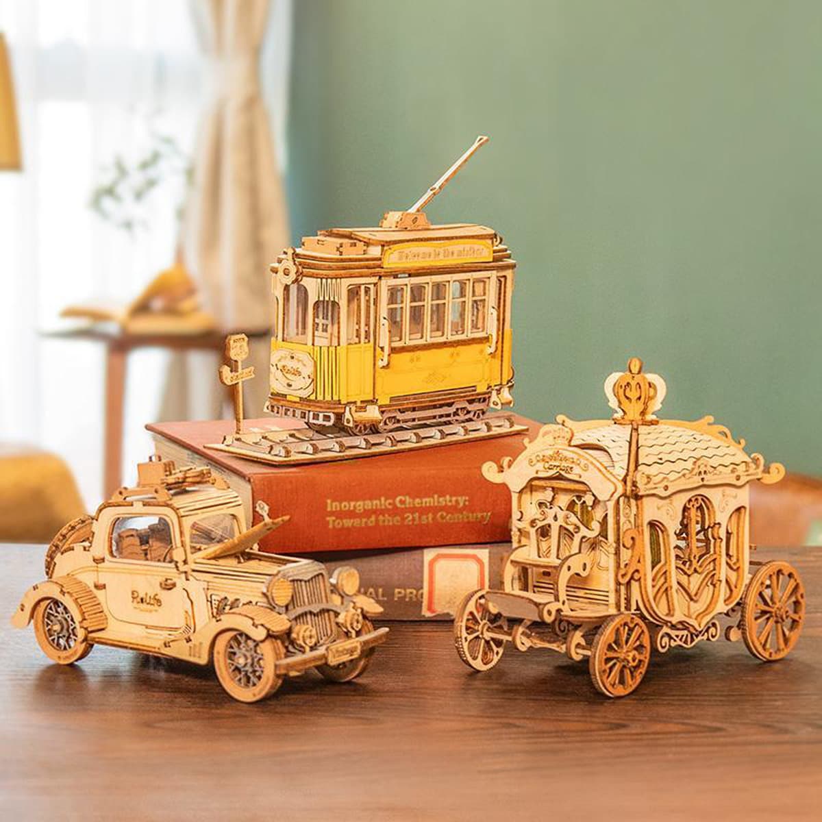 Maqueta de madera Rolife Tramcar 8