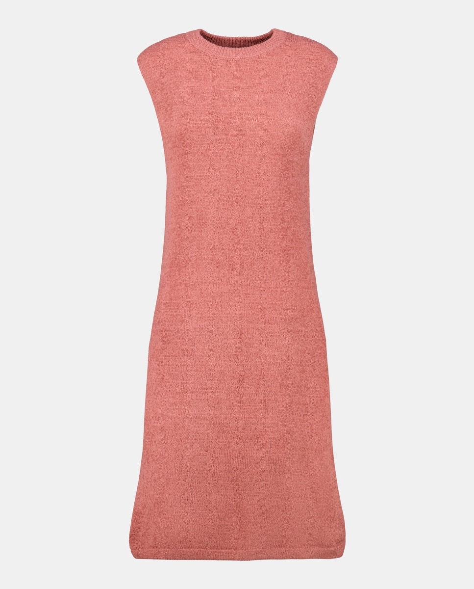 Camisola de Malha Comprida com Fita e Aberturas 630 Coral-4