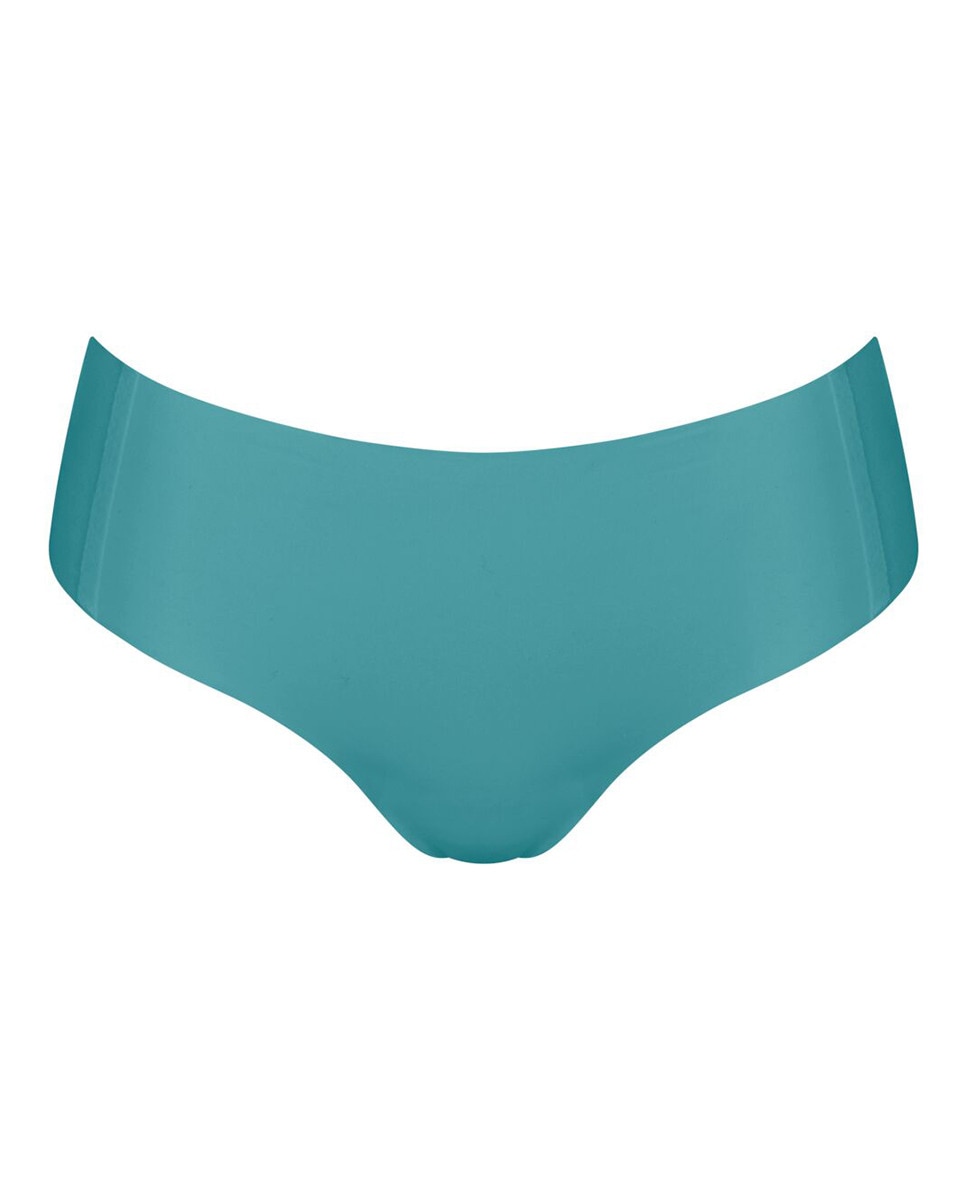 Cueca Tipo Hipster sem Costuras Azul-claro-4