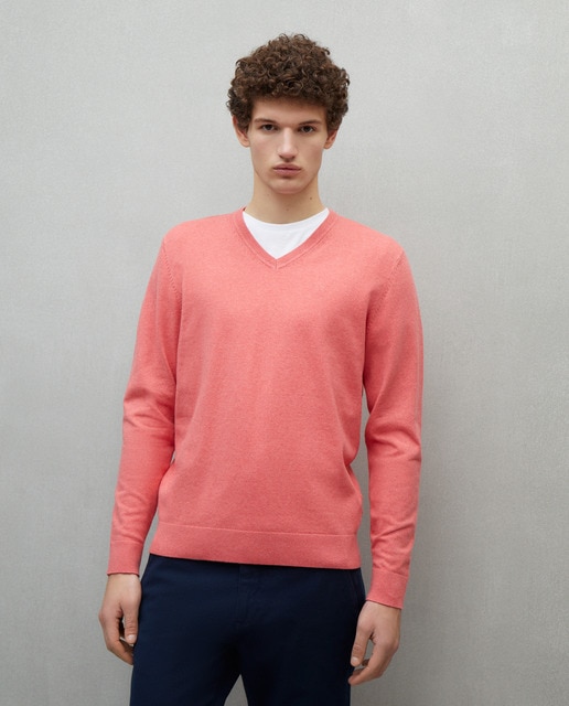 Imagen 0 de Jersey cuello pico de hombre