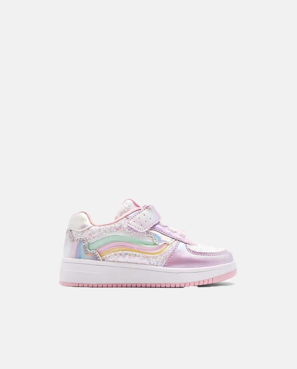 Sapatilhas de Luzes Rainbow Multicolor-1