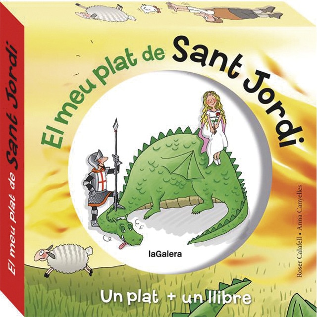 Imagen 0 de El meu plat de Sant Jordi: Un plat + un llibre