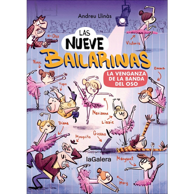 Imagen 0 de Las nueve bailarinas 2. La venganza de la banda del Oso  (Tapa blanda con solapas)