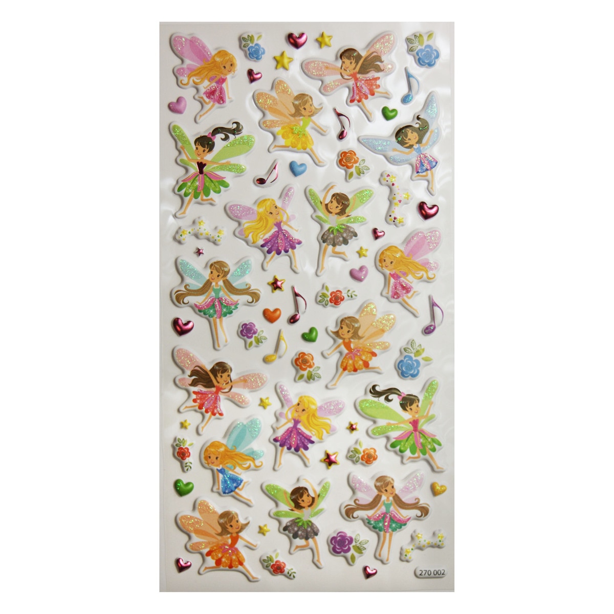 Autocolantes tweeny foamy fairies Global Gift multicolor Multicolor-3