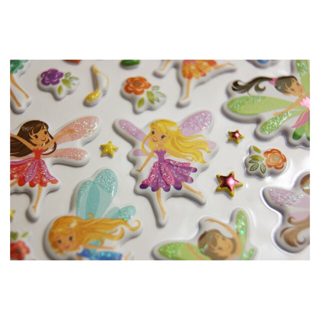 Imagem 0 de Autocolantes tweeny foamy fairies Global Gift multicolor