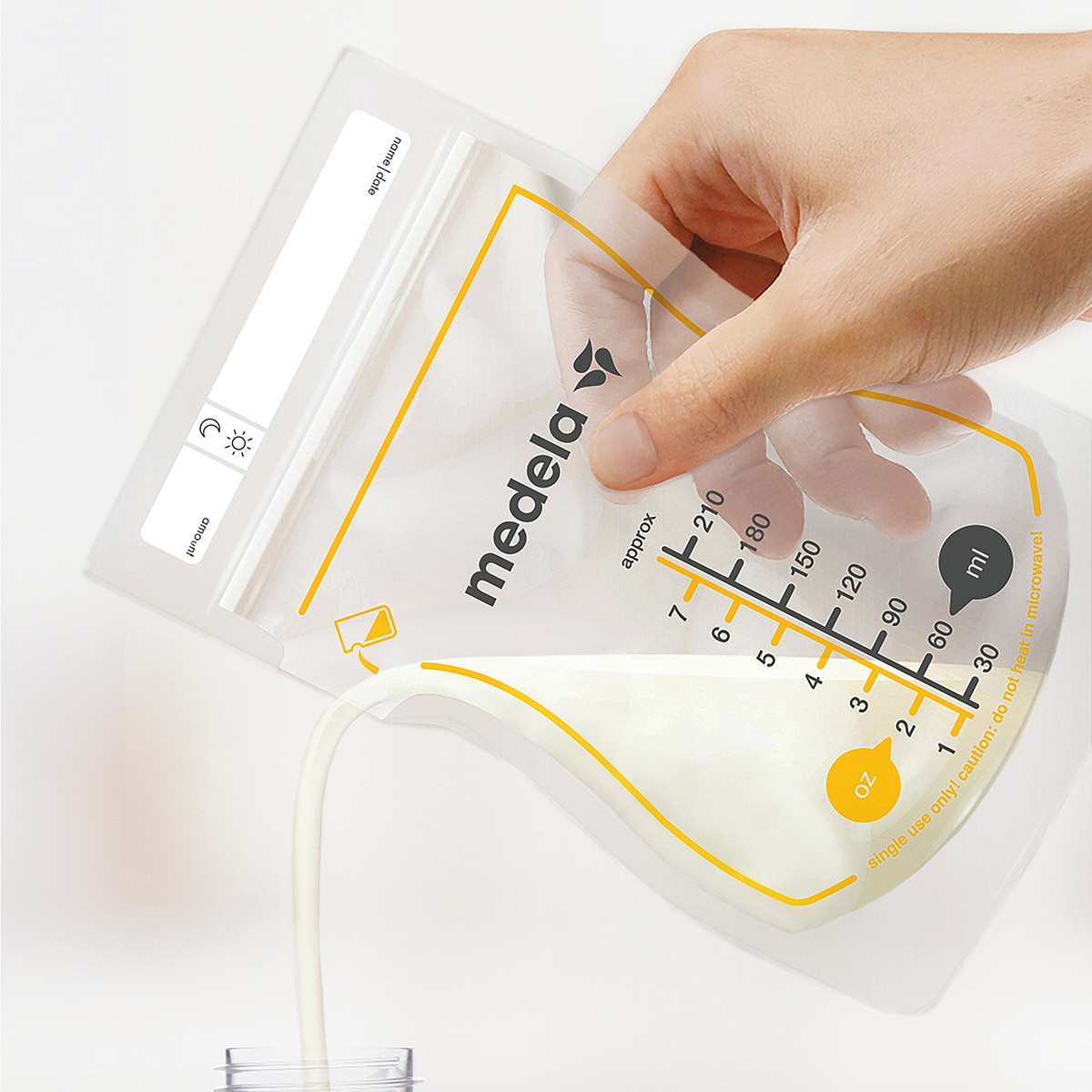 Bolsas de Almacenamiento Medela para Leche Materna (25 unids.) transparente - Cristal Cristal-6