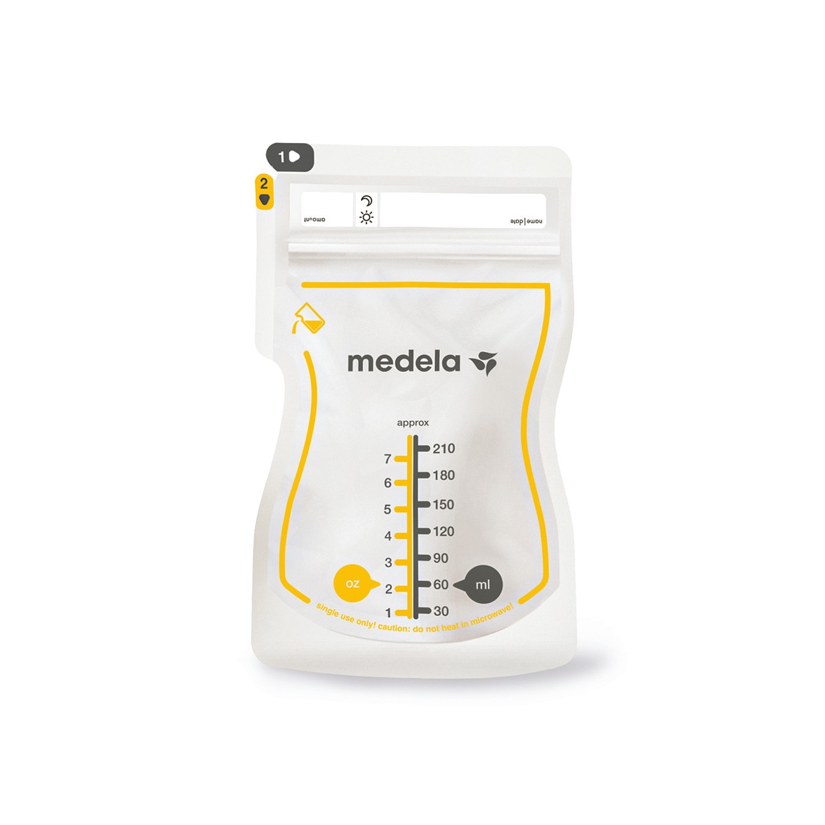 Imagen 0 de Bolsas de Almacenamiento Medela para Leche Materna (25 unids.) transparente Cristal