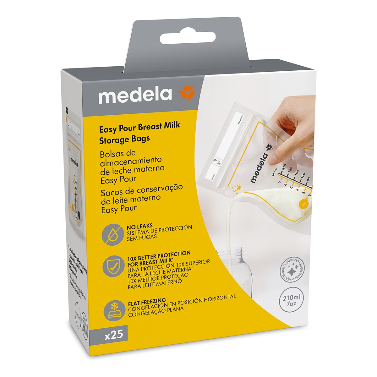 Bolsas de Almacenamiento Medela para Leche Materna (25 unids.) transparente - Cristal Cristal-10