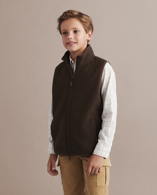 Imagen 0 de Chaleco polar básico de niño