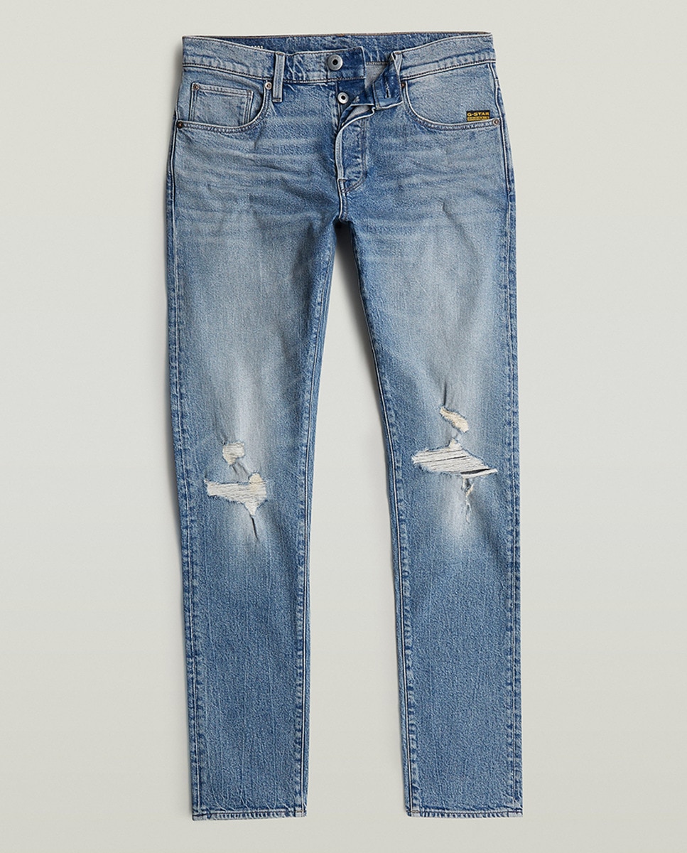 Jeans G-STAR 3301 Slim Azul-7