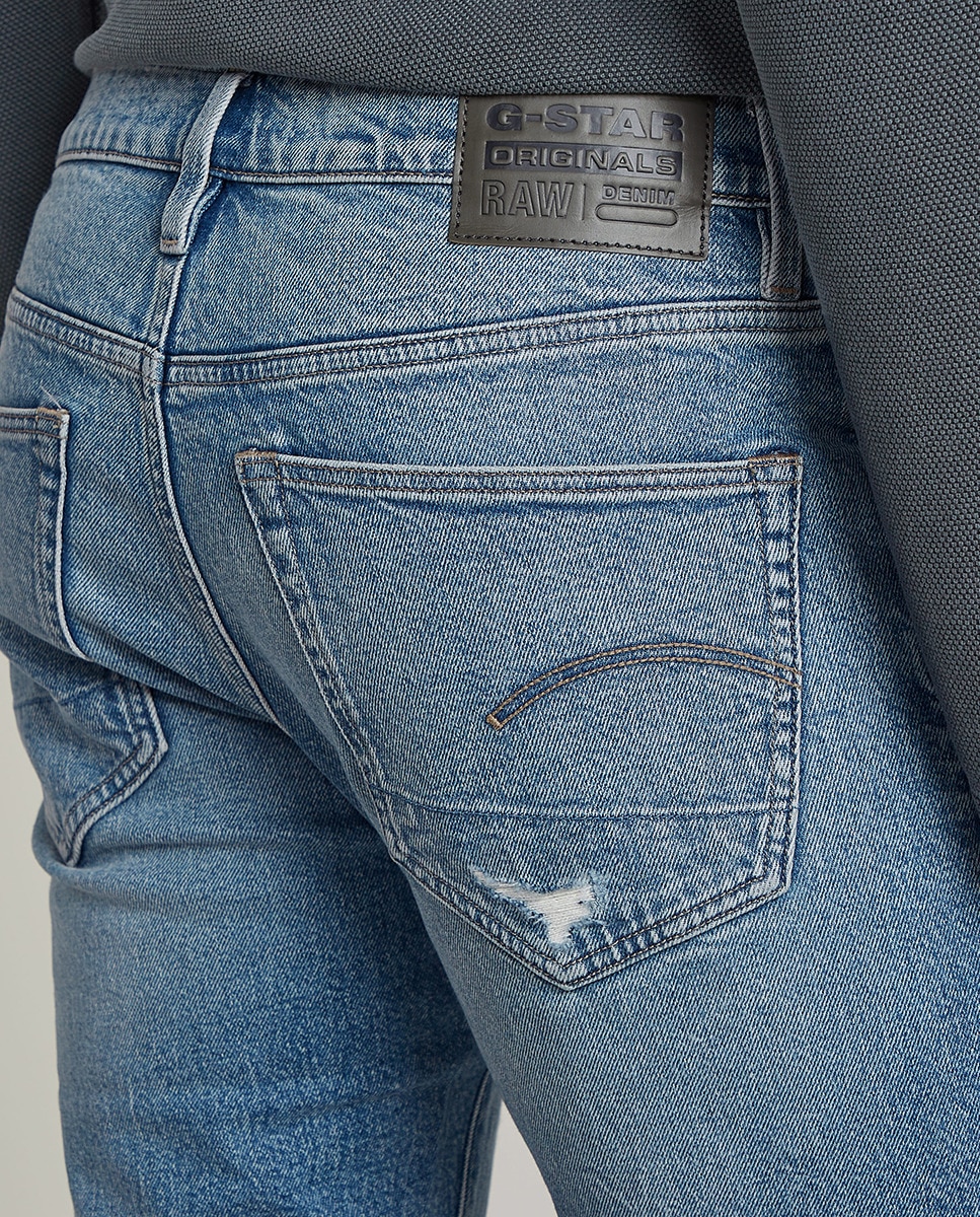 Jeans G-STAR 3301 Slim Azul-5
