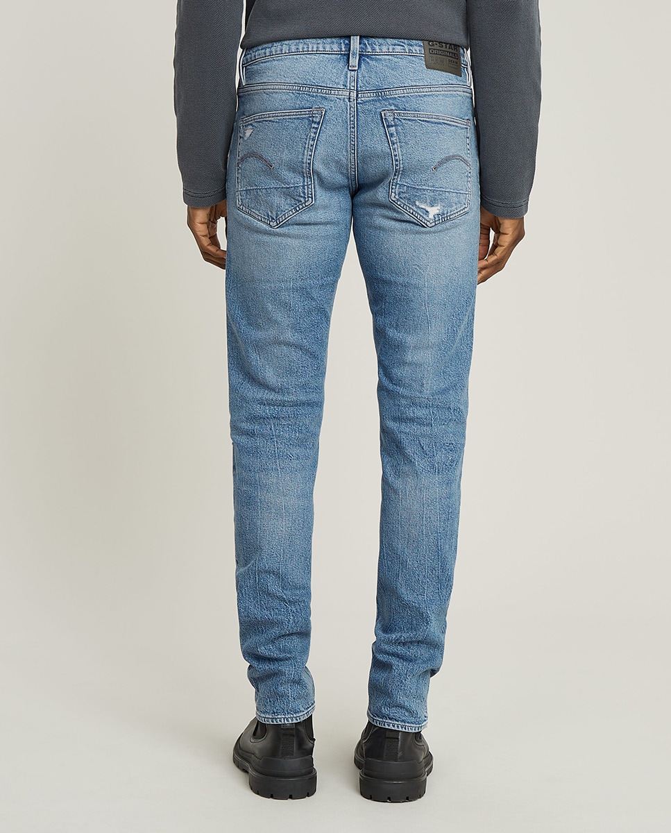 Jeans G-STAR 3301 Slim Azul-3