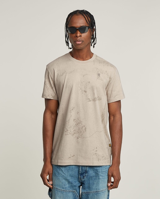 Imagen 0 de Camiseta Wash Allover de hombre