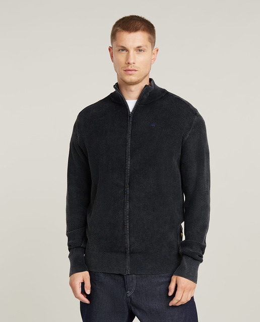 Imagem 0 de Cardigan Serrated Full Zip Knitted
