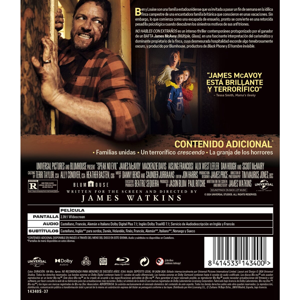 No hables con extraños (Blu-Ray) 2