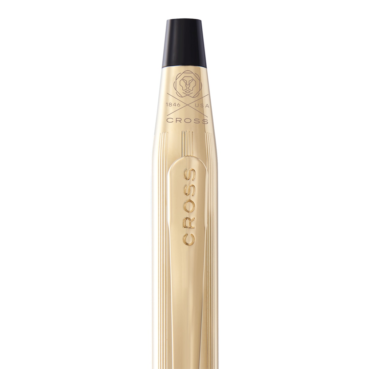 Caneta Century Classic Cross Plaqué Ouro 23 kts 4