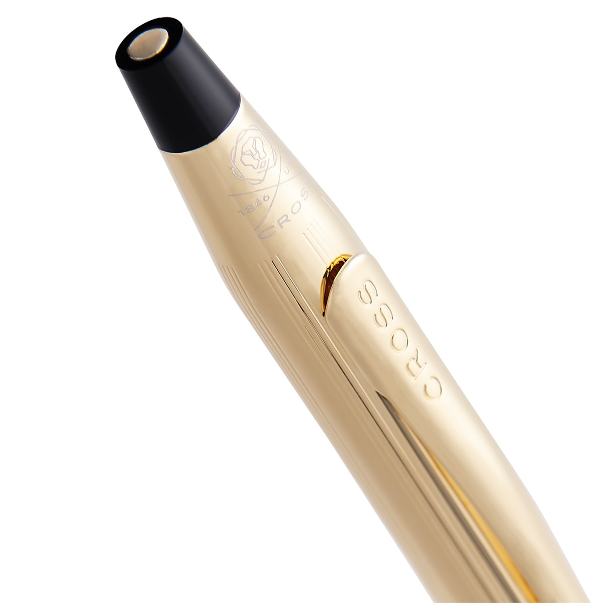 Caneta Century Classic Cross Plaqué Ouro 23 kts 3