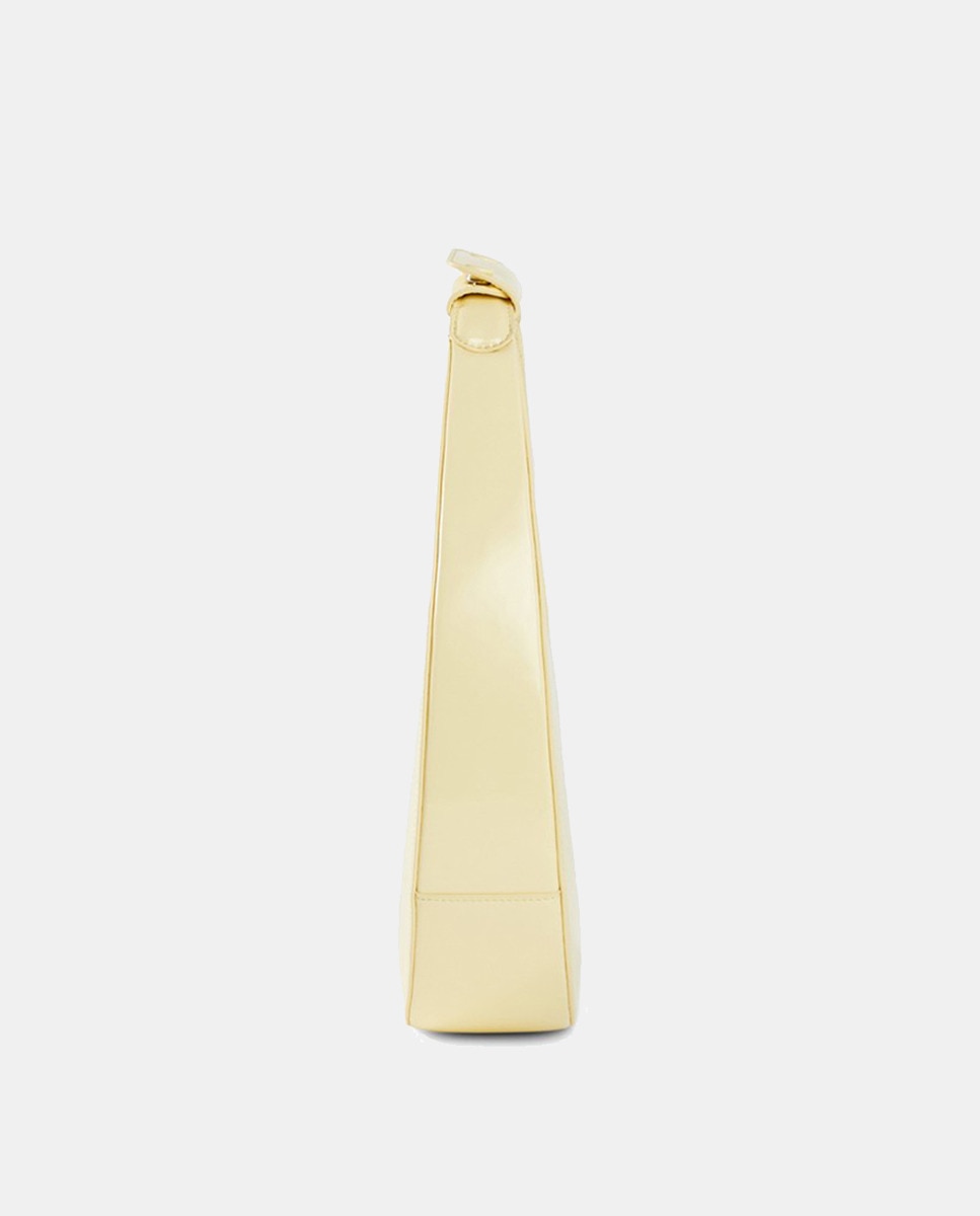Mala Modelo Moon em Couro Vegano Creme-2