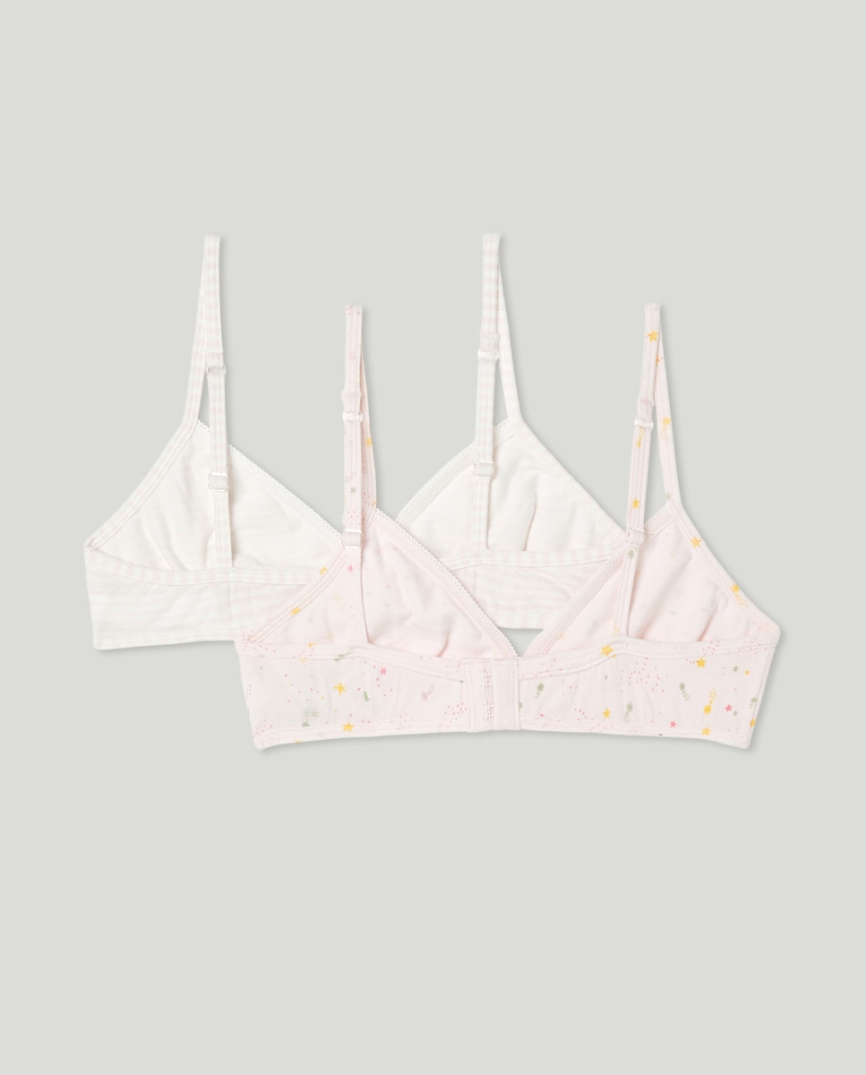 Pack de 2 Tops Triangulares Multicolor-2