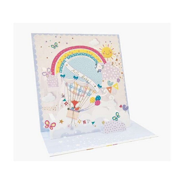 Imagem 0 de Cartão de felicitações 3D Pop-Up  tema céu