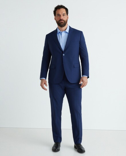 traje dustin azul marino