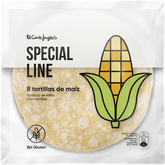 tortillas de maíz sin gluten envase 200 g - Special Line El Corte Ingles
