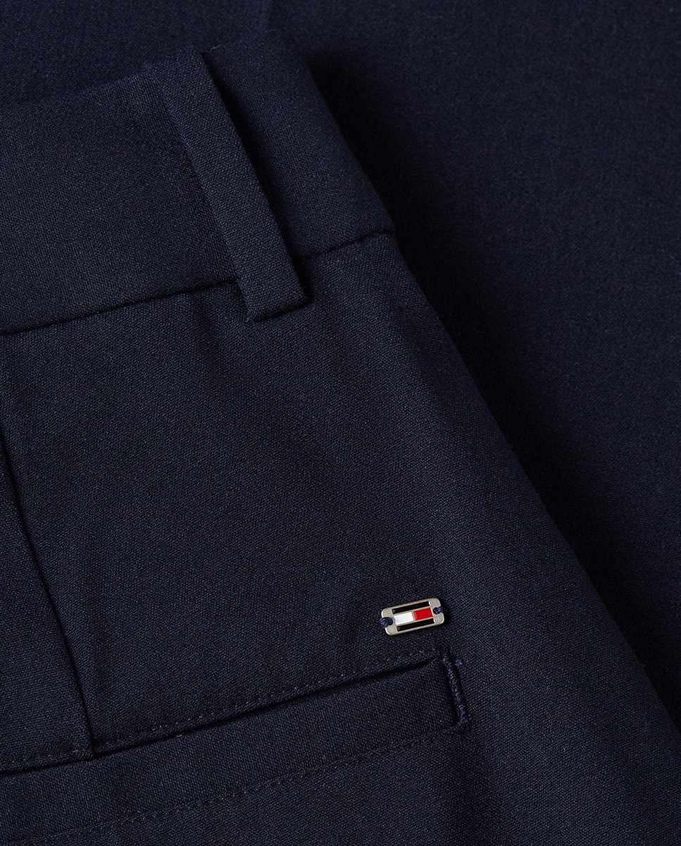 Calças Chino Tapered Azul-marinho-6