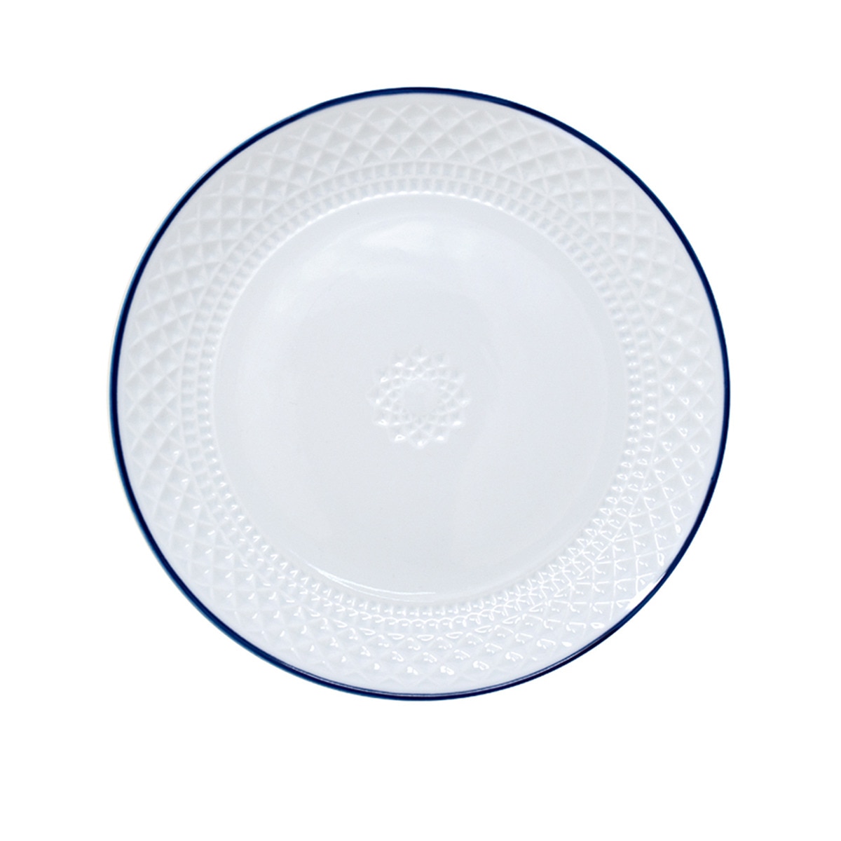 Prato Raso Portomarínico Filo - Azul Branco-1