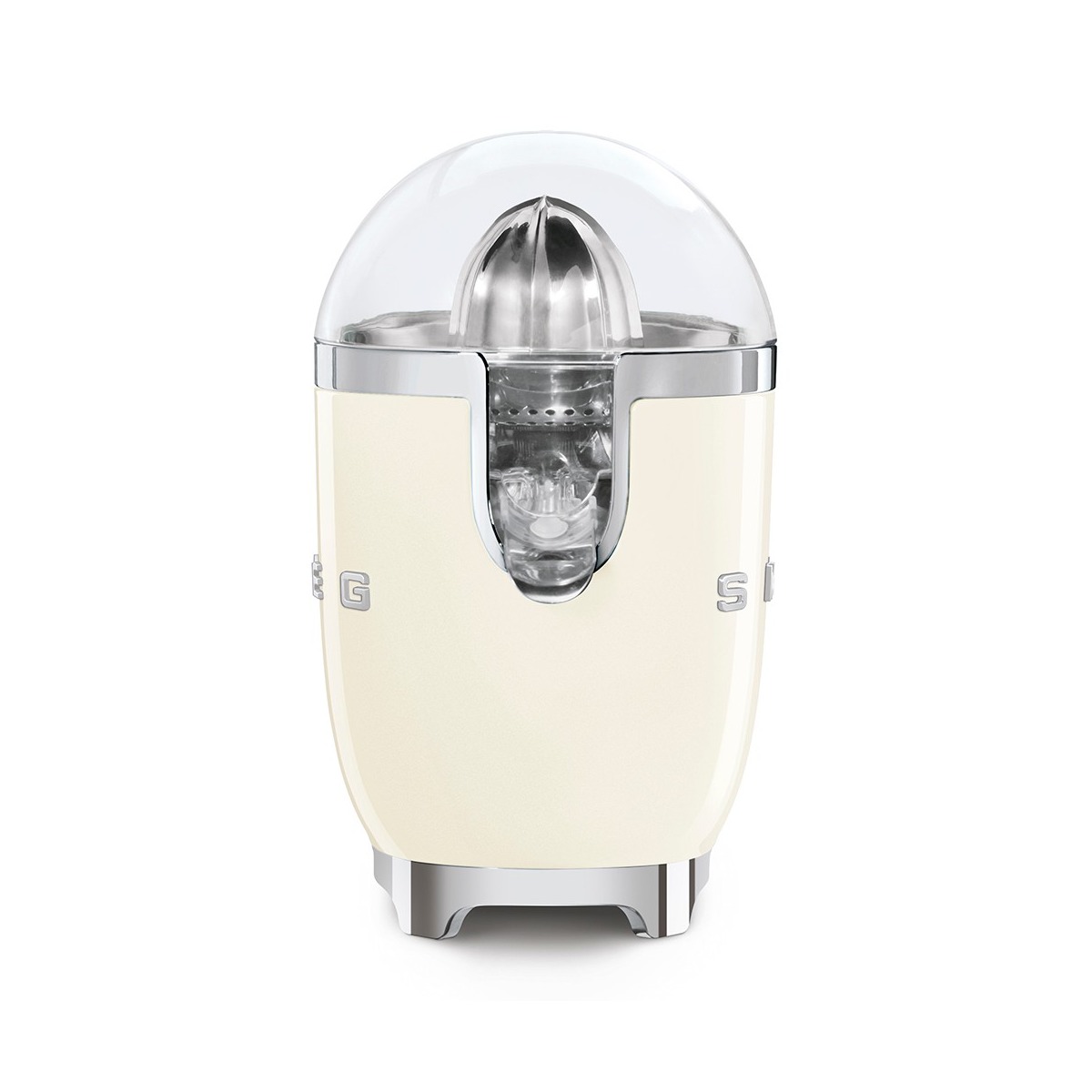 Espremedor de Citrinos Smeg Anni 50 CJF11CREU Pressão Manual de 70 W - Creme Polido Creme-3