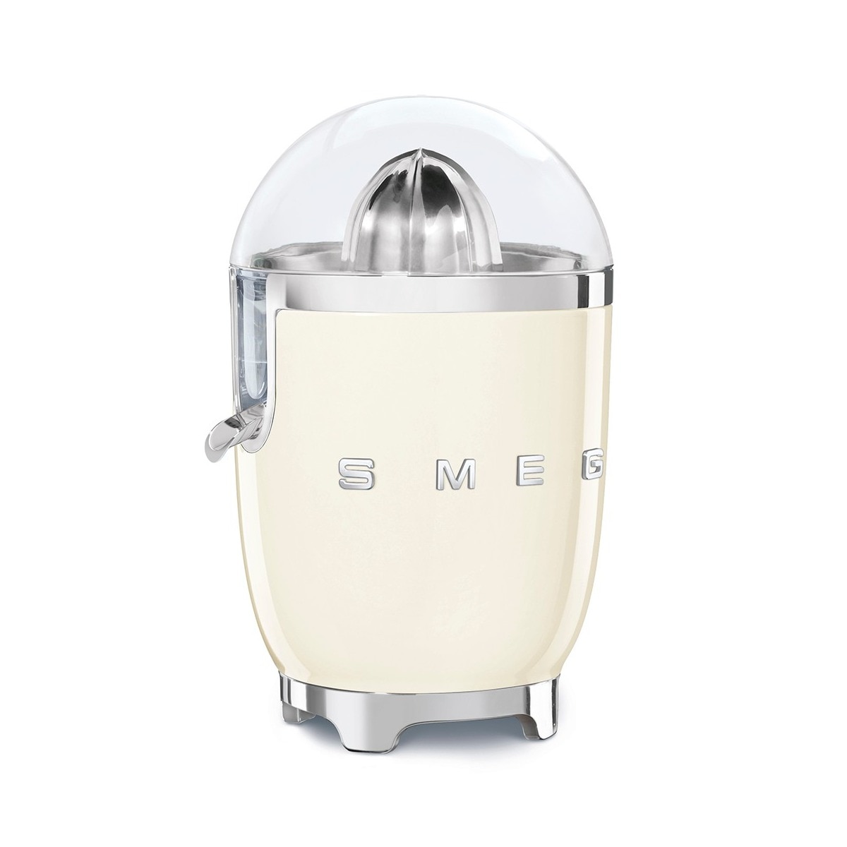 Espremedor de Citrinos Smeg Anni 50 CJF11CREU Pressão Manual de 70 W - Creme Polido Creme-2