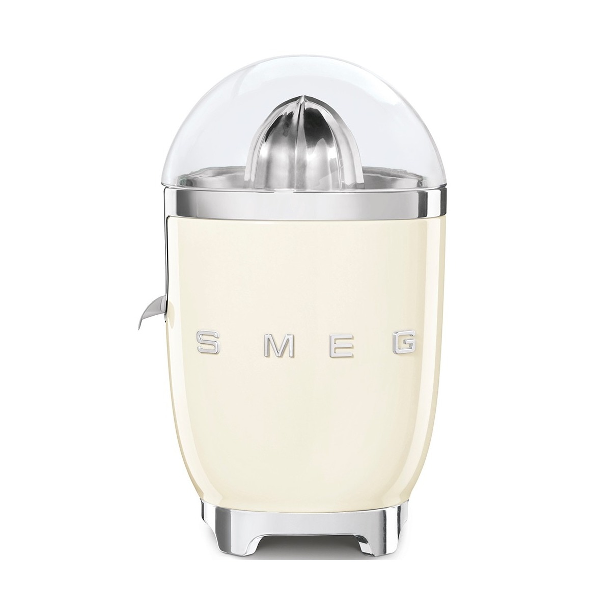 Espremedor de Citrinos Smeg Anni 50 CJF11CREU Pressão Manual de 70 W - Creme Polido Creme-1