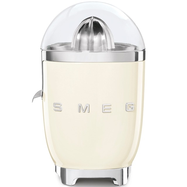 Imagem 0 de Espremedor de Citrinos Smeg Anni 50 CJF11CREU Pressão Manual de 70 W - Creme Polido