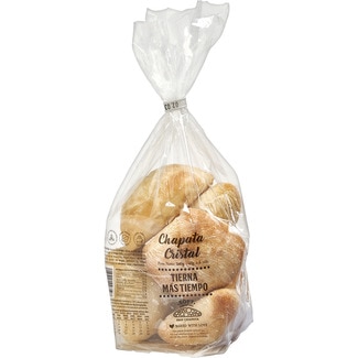 pan chapata cristal 6 unidades bolsa 240 g - Panamar