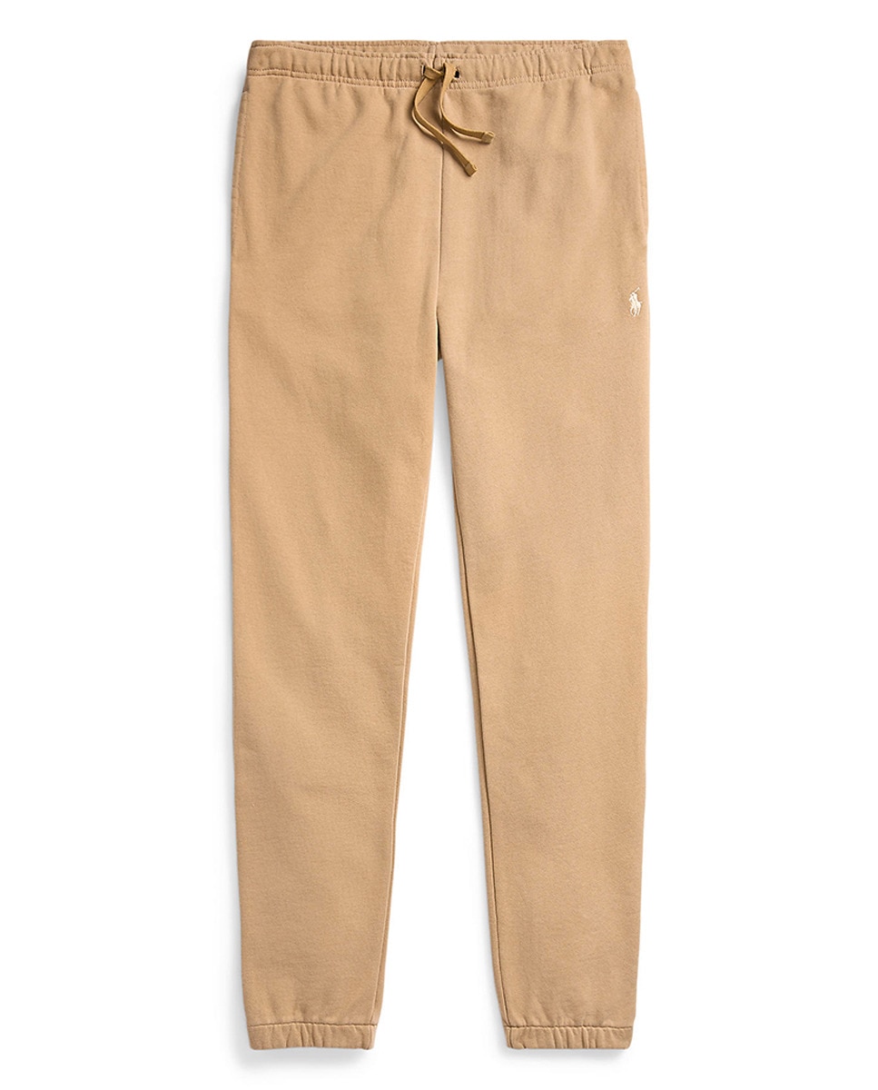 Joggers Regular com Cordão Ajustável e em Algodão Camel-6