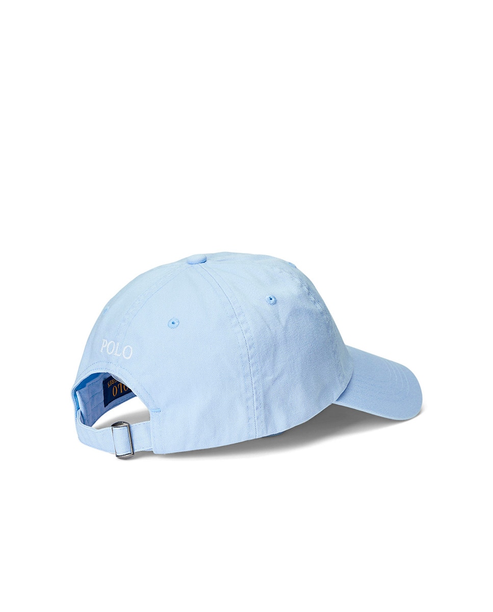 Boné Chino de Algodão Azul-claro-6