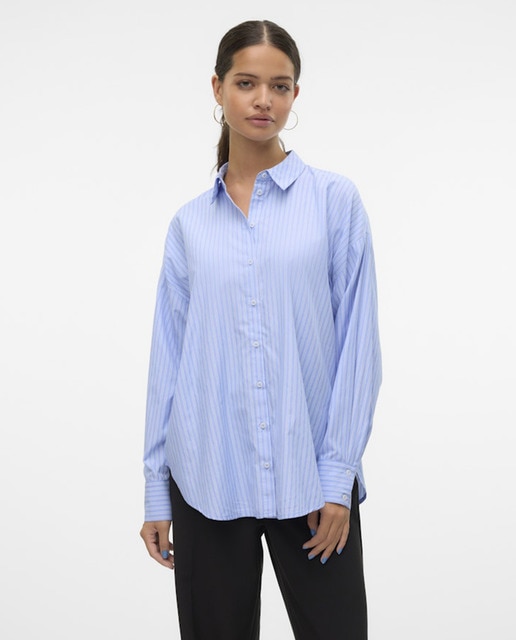 Imagen 0 de Camisa oversize de mujer de manga larga
