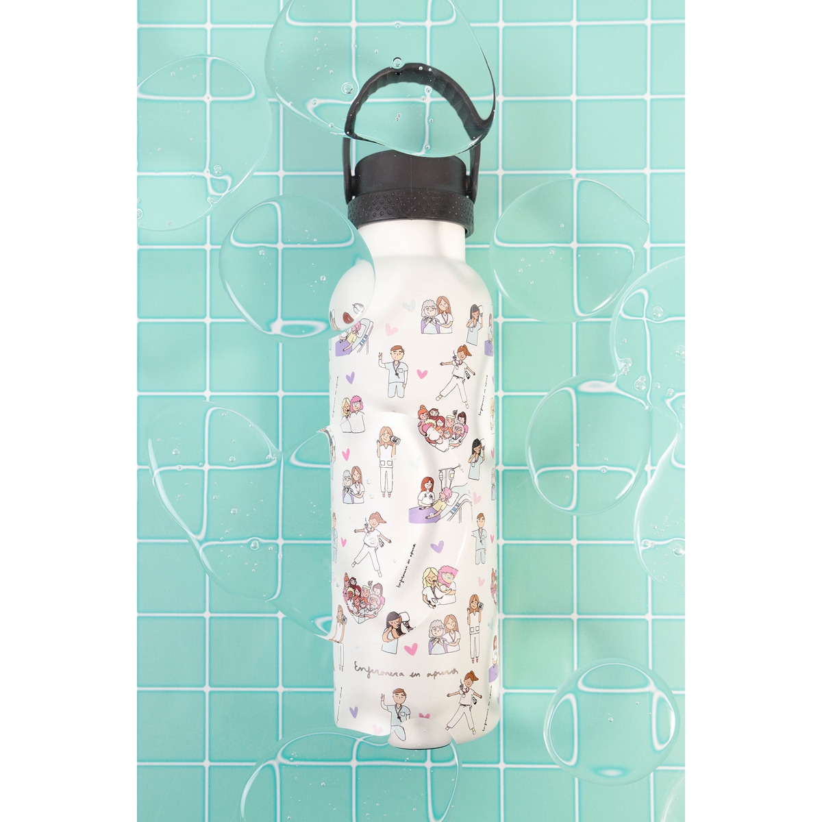 Garrafa Runbott X Enfermera en apuros  lovely team 3