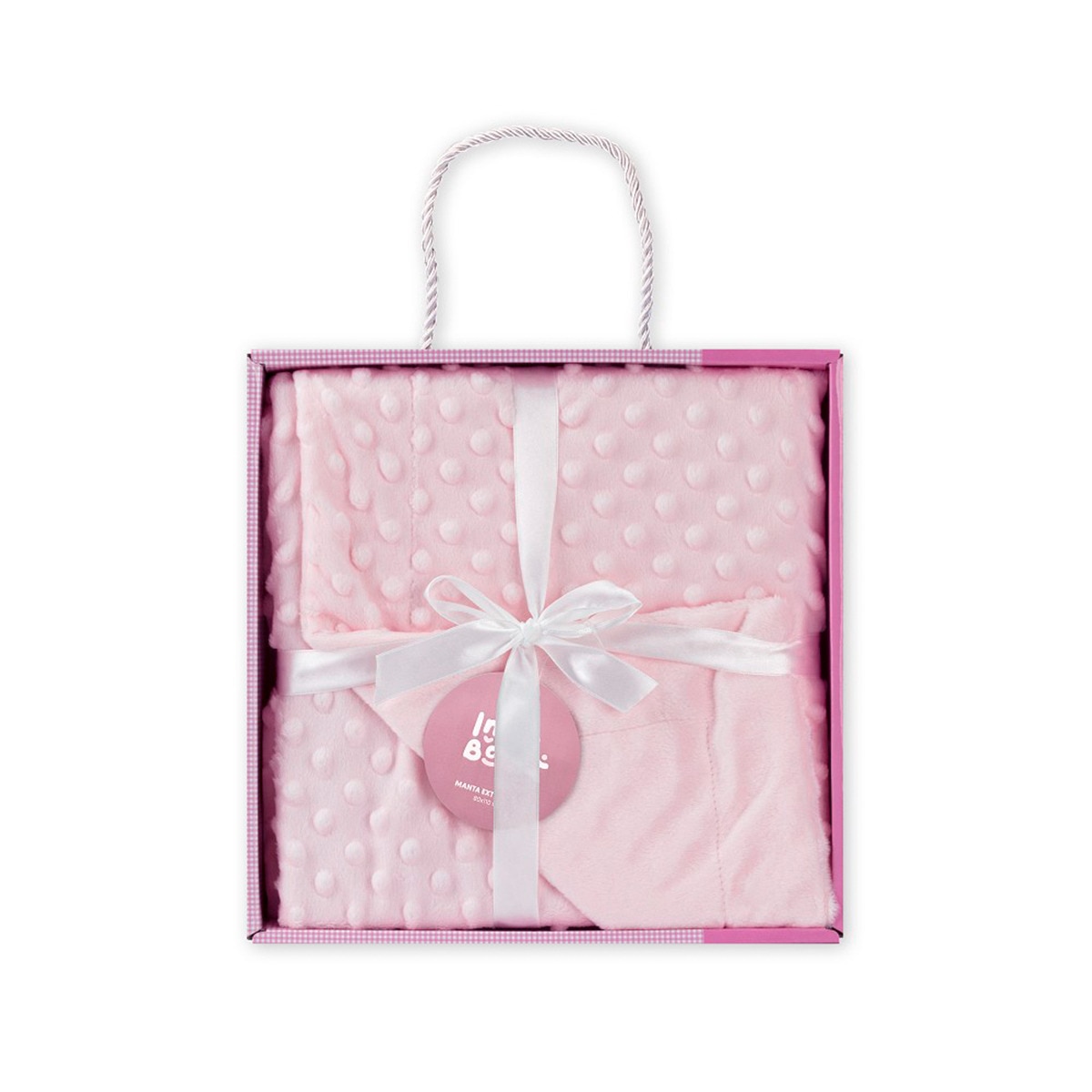 Manta Interbaby burbuja rosa Rosa-3