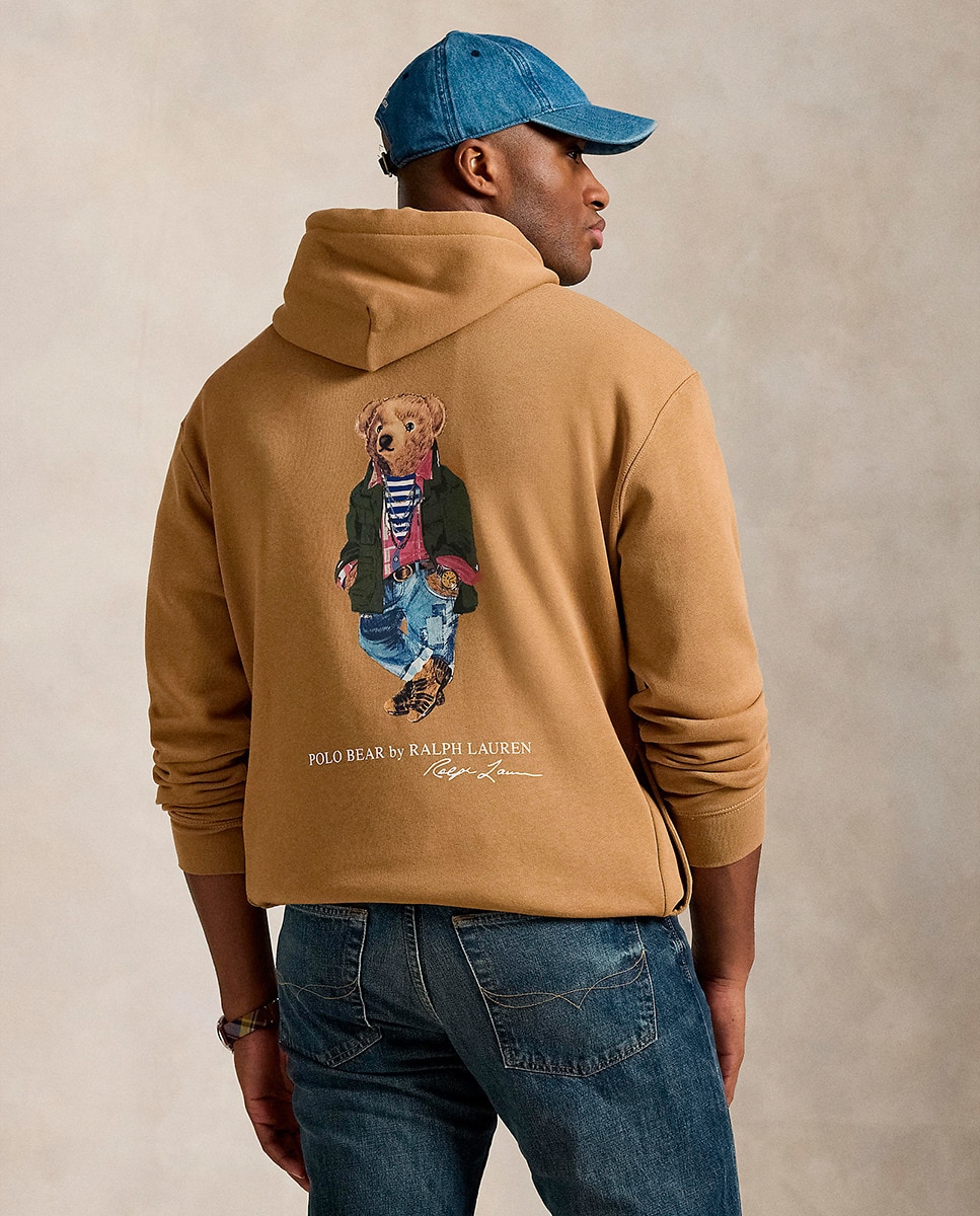 Sweatshirt de Algodão com Capuz e Logótipo Camel-3