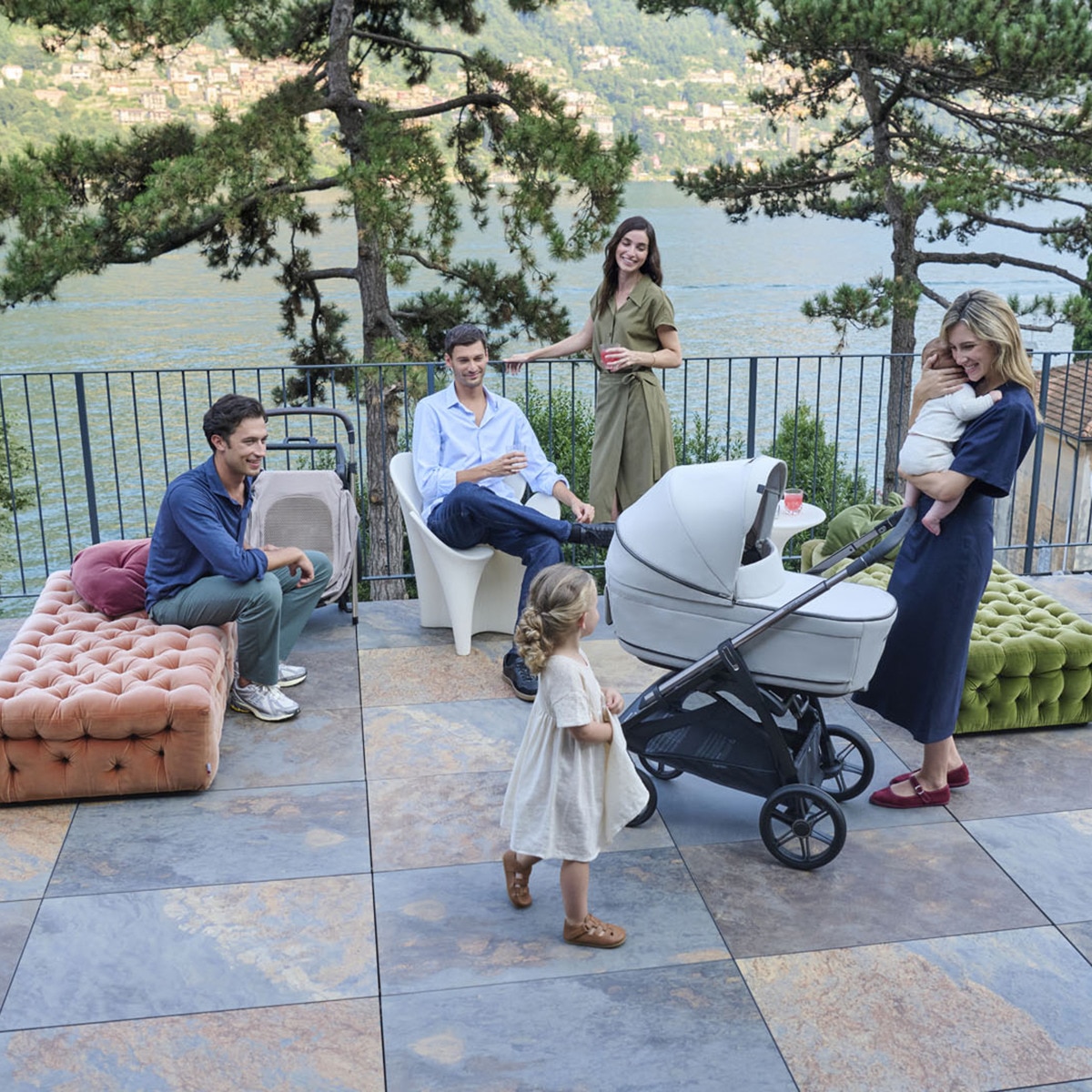 Carrinho de passeio Inglesina System Duo Áptica Bege-11